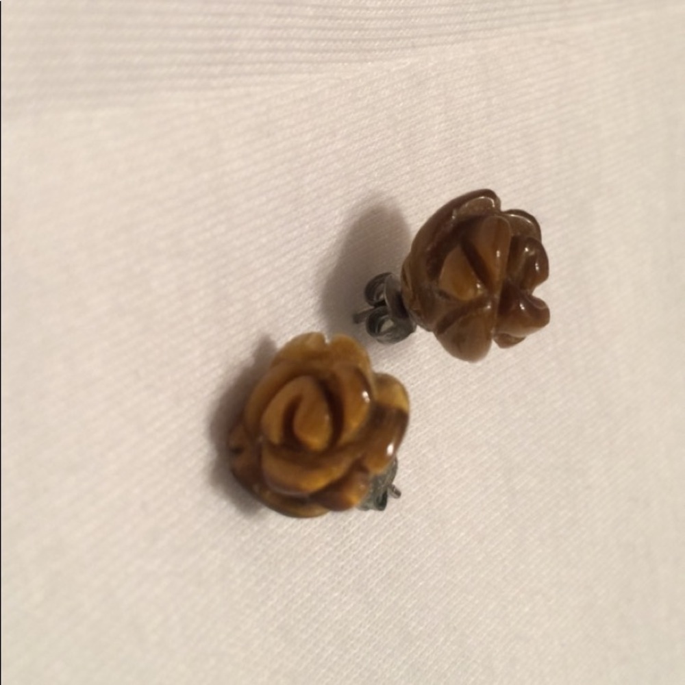 Tigerseye earrings